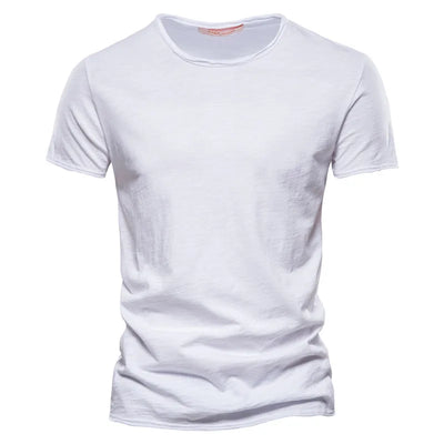 Men's Lightweight Cotton Crew Neck T-Shirt - Lurca