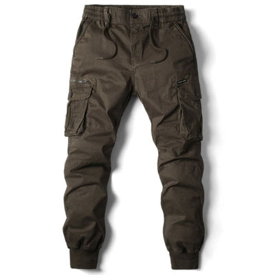 Modern cargo trousers for men