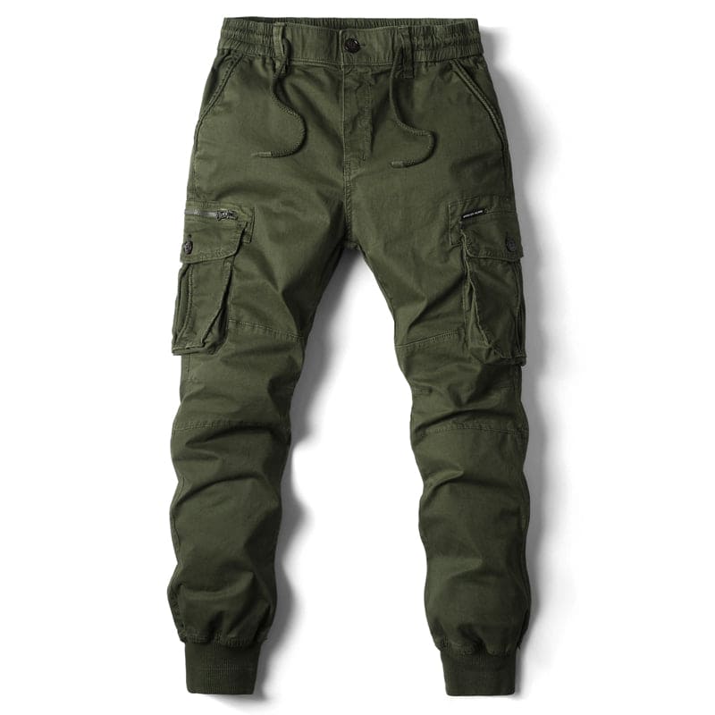 Modern cargo trousers for men