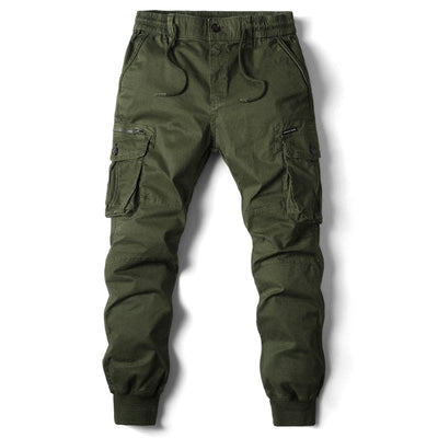 Modern cargo trousers for men