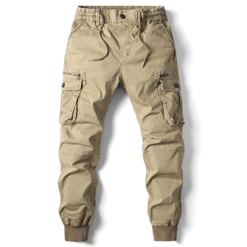 Modern cargo trousers for men