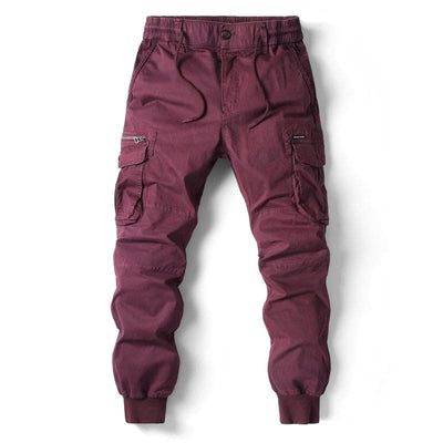 Modern cargo trousers for men