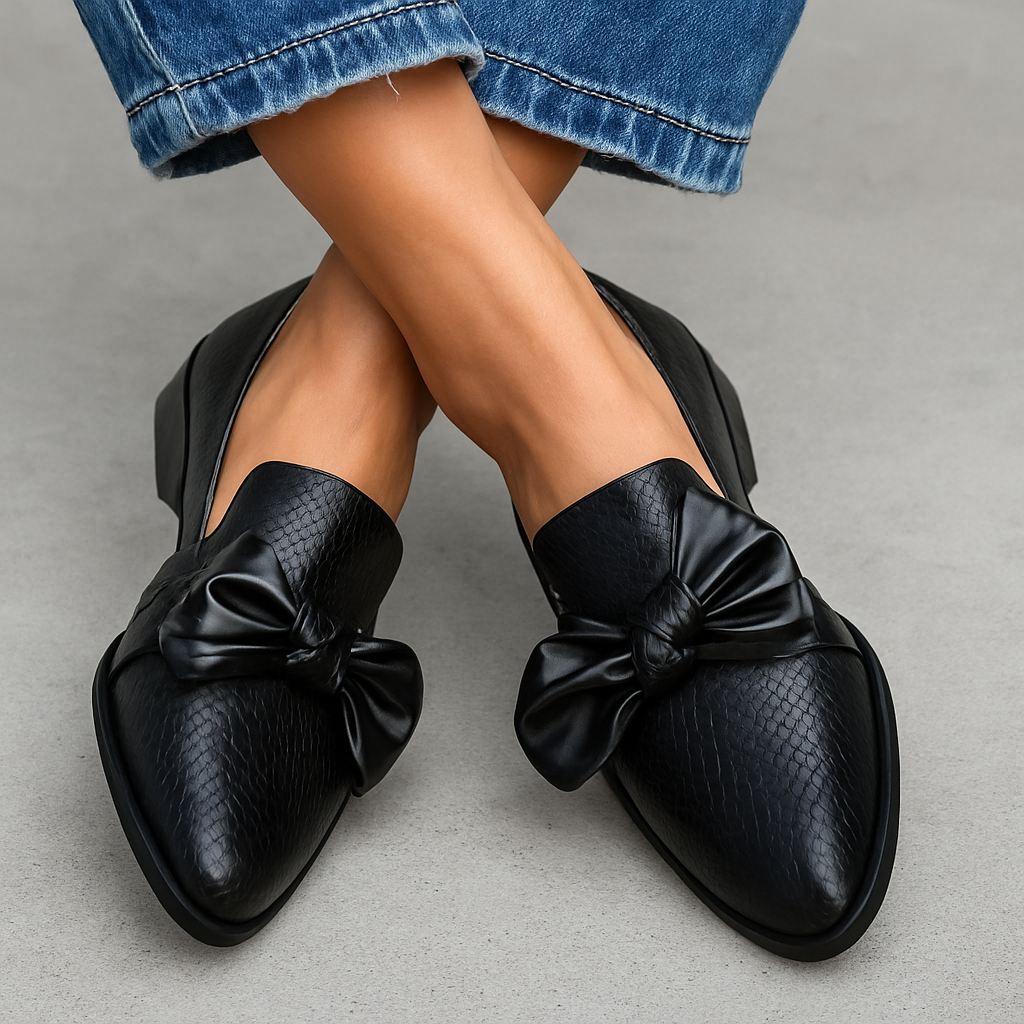 Loafers with bow - Vanessa