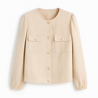 Short knitted jacket - Elvianne