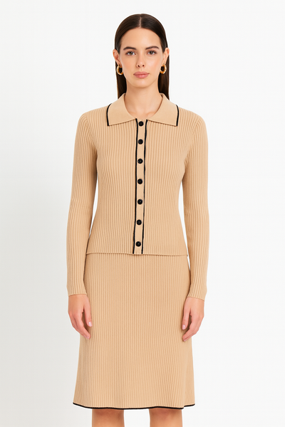 Women's knitted skirt set - Maelis