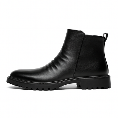 Men's leather ankle boots - Larenzo