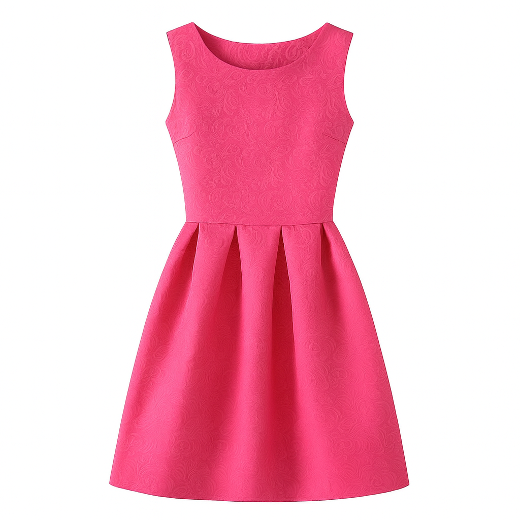 Flared sleeveless party dress - Celinne