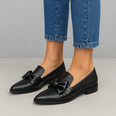 Loafers with bow - Vanessa