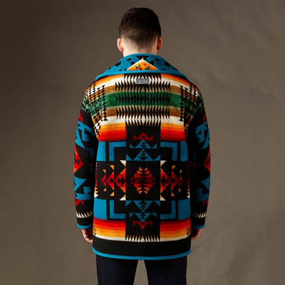 Printed Short Cardigan - Darius