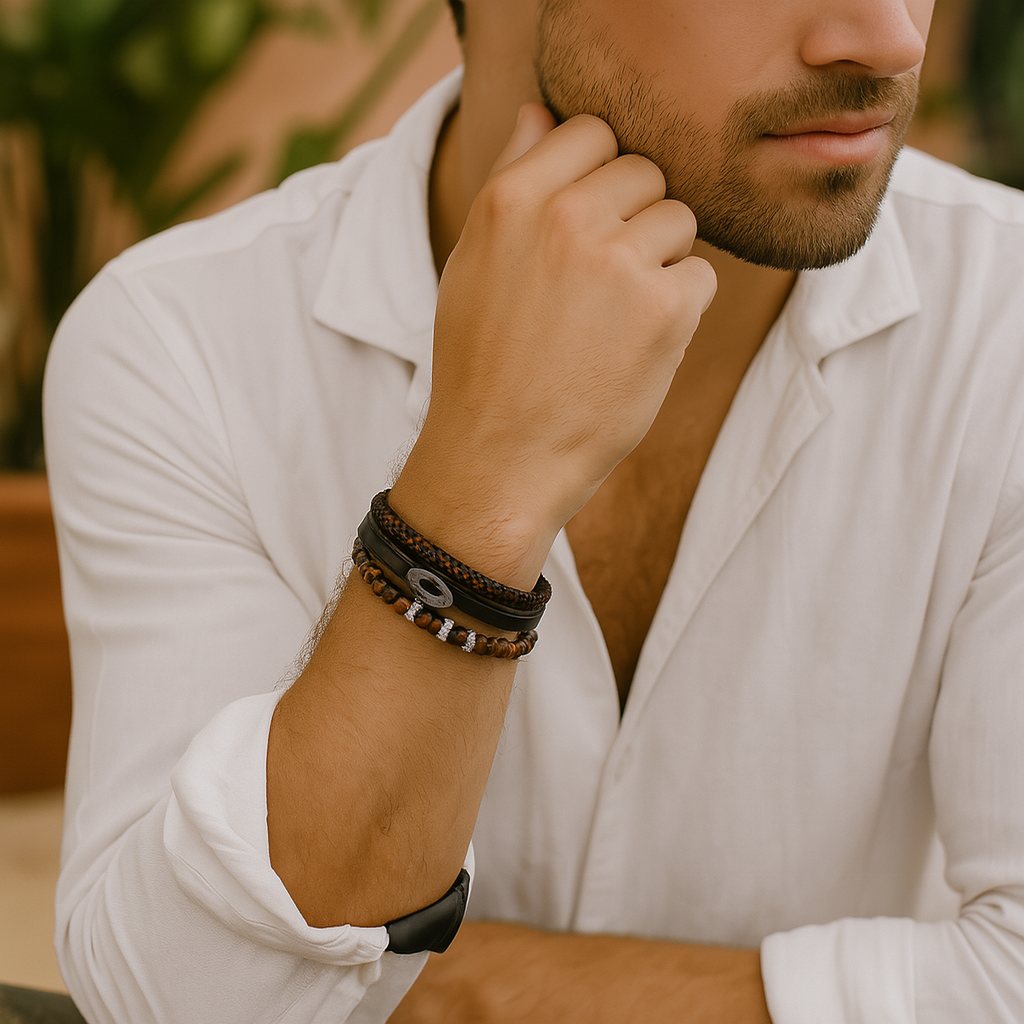 Elegant Vintage - Luxurious leather strap