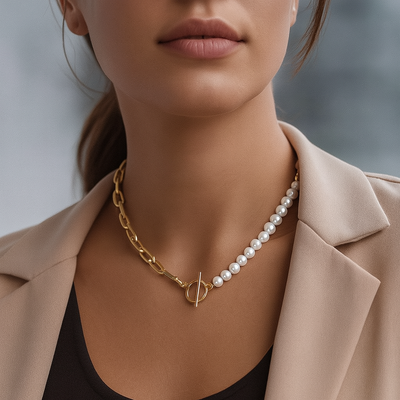 Marie-Caley freshwater pearl ensemble