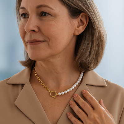 Marie-Caley freshwater pearl ensemble