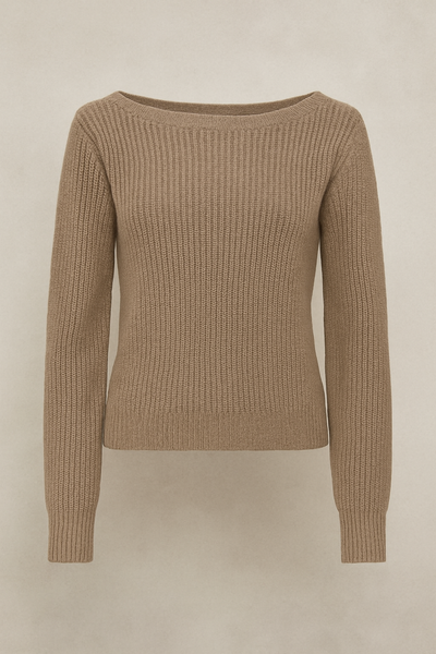 Women's knitted sweater - Annelie