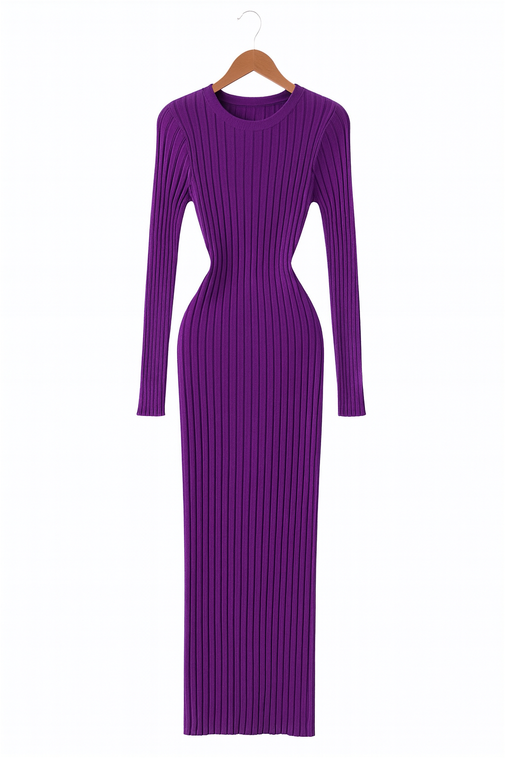 Tight knit long sleeve dress - Elina