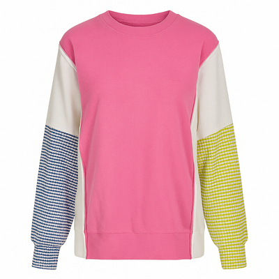 Multicolor long-sleeved casual sweatshirt - Maelis