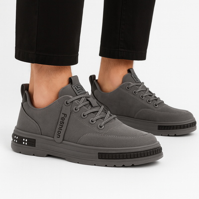 Men's synthetic suede sneakers - Mardon