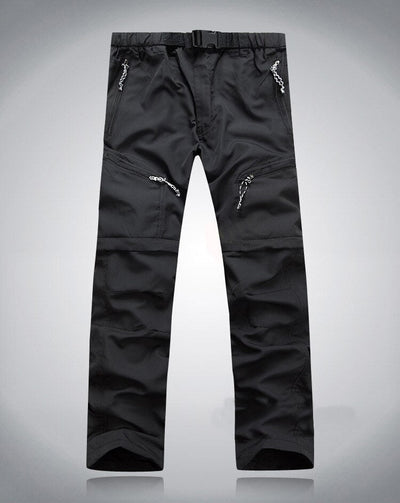 Robust 2-in-1 outdoor trousers for men