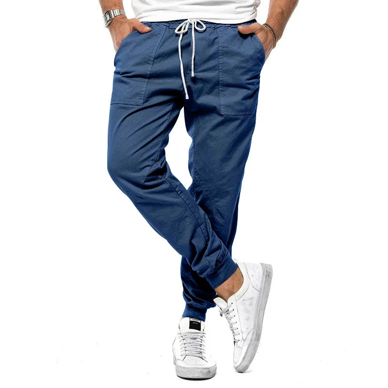Charleston - Casual linen jogger trousers