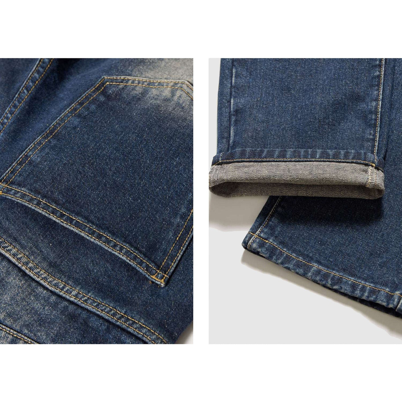 Men's Ripped Denim Jeans - Dorian