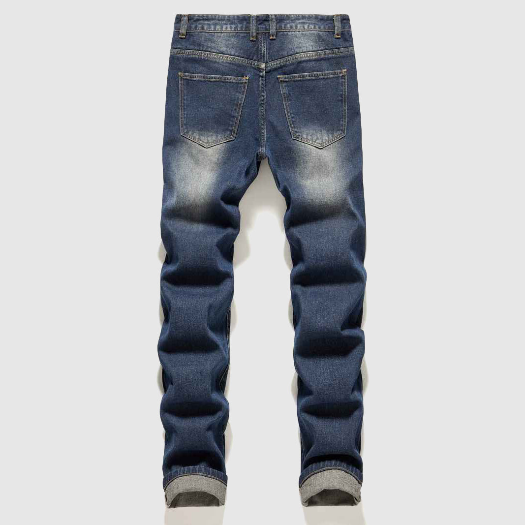 Men's Ripped Denim Jeans - Dorian