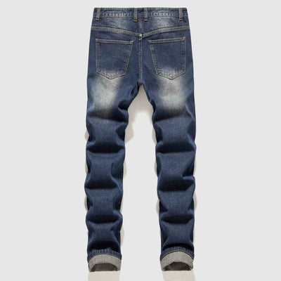 Men's Ripped Denim Jeans - Dorian