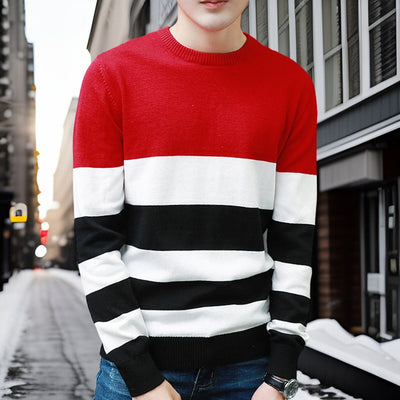 Petro - Cotton crew neck jumper