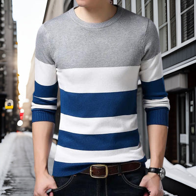 Petro - Cotton crew neck jumper