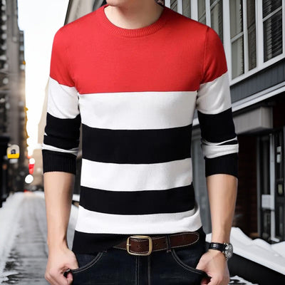 Petro - Cotton crew neck jumper