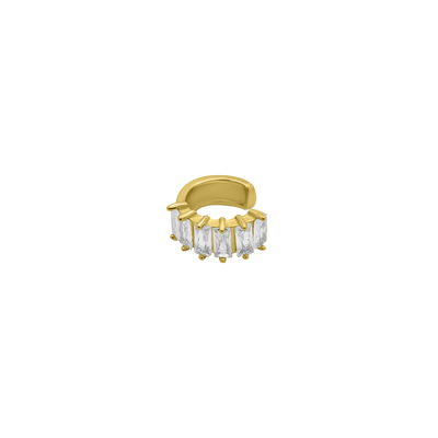 Cube Earcuff 14K gold-plated