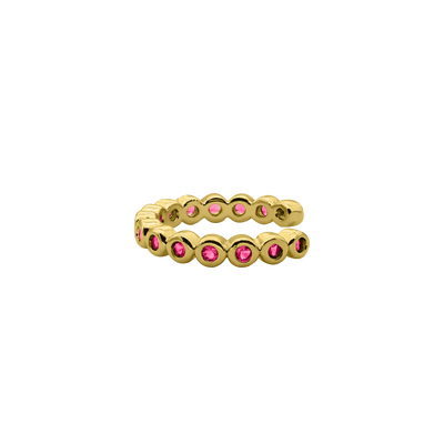 Pink Glory Earcuff 14K gold-plated