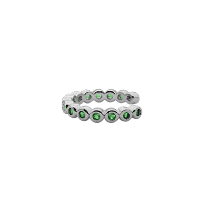 Emerald Glory Earcuff 14K gold-plated