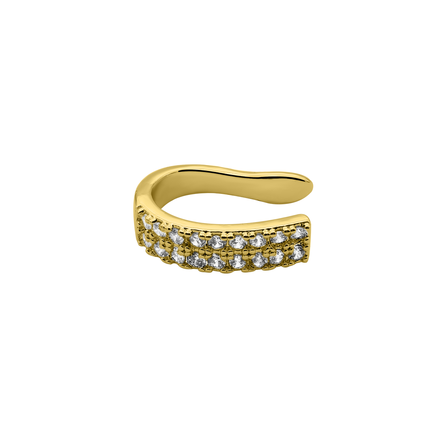Majestic Diana Earcuff 14K Gold-plated