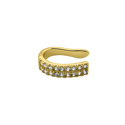 Majestic Diana Earcuff 14K Gold-plated