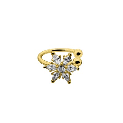 Blossom Earcuff 14K gold-plated