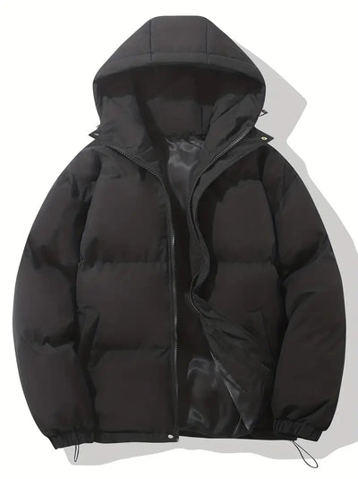 Quilted jacket with hood - Clara