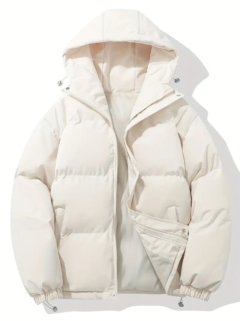 Quilted jacket with hood - Clara