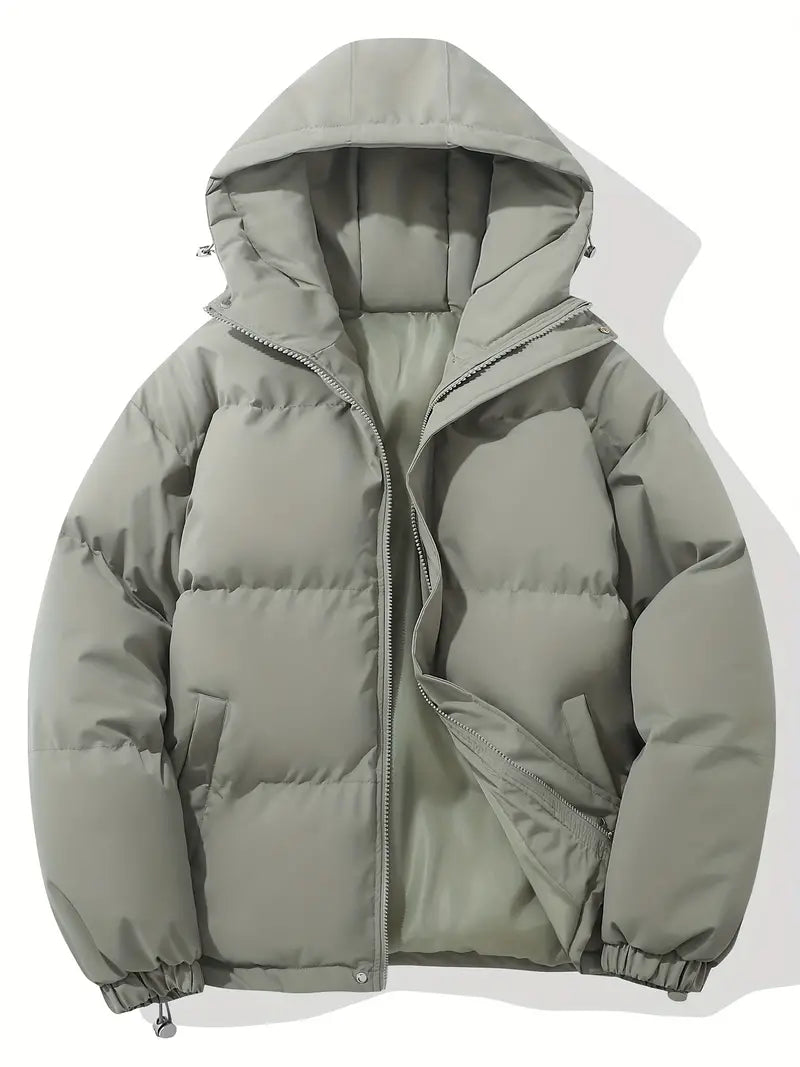 Quilted jacket with hood - Clara