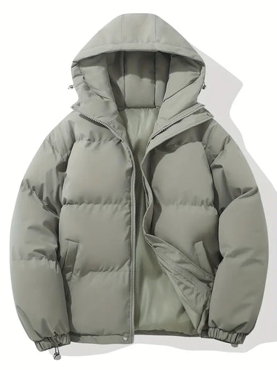 Quilted jacket with hood - Clara