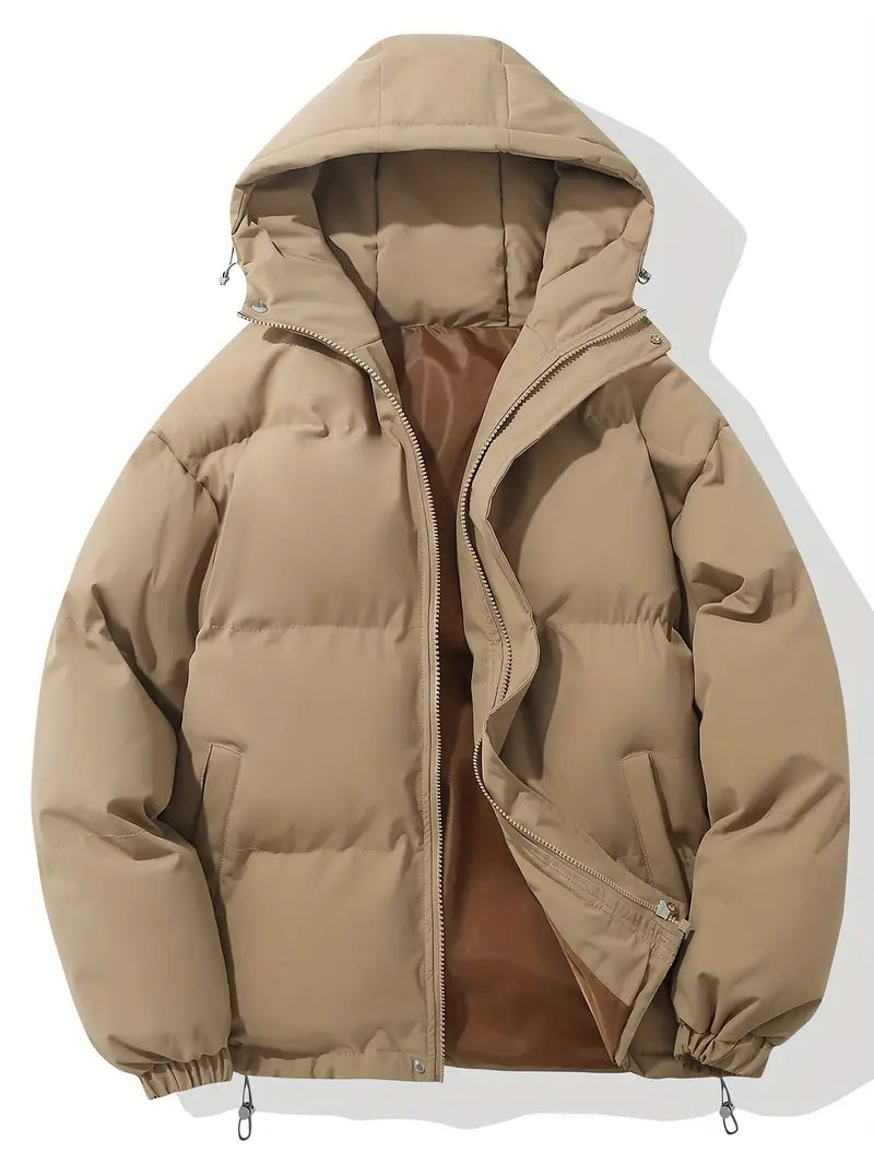 Quilted jacket with hood - Clara