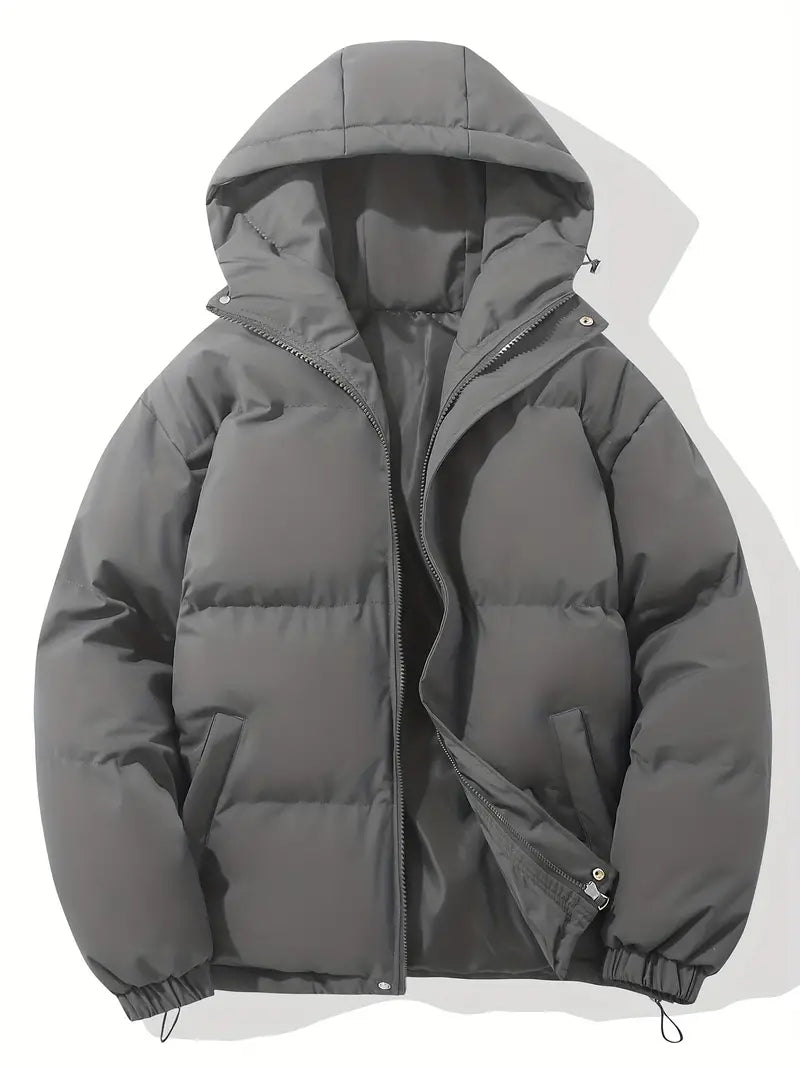 Quilted jacket with hood - Clara