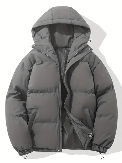 Quilted jacket with hood - Clara
