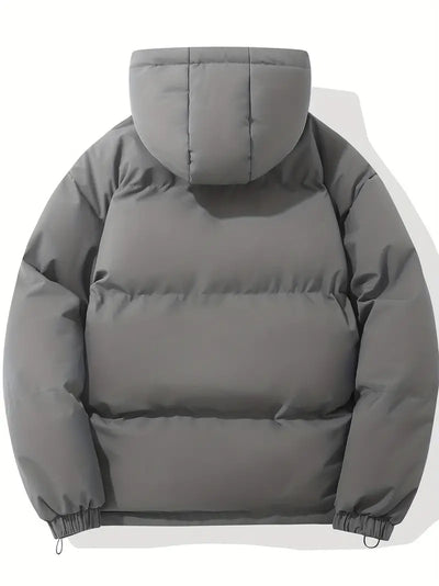 Quilted jacket with hood - Clara
