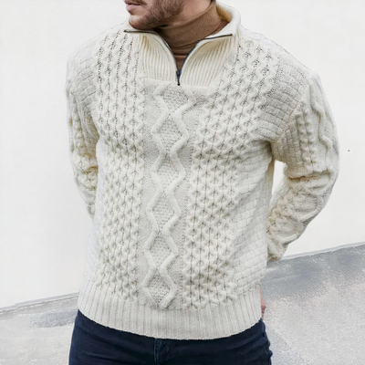FRASER - Winter jumper with high collar
