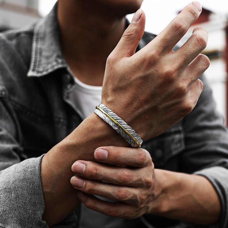 The Northman's treasure feather bracelet