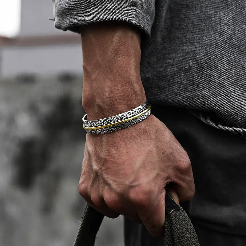 The Northman's treasure feather bracelet