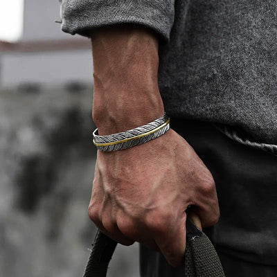 The Northman's treasure feather bracelet