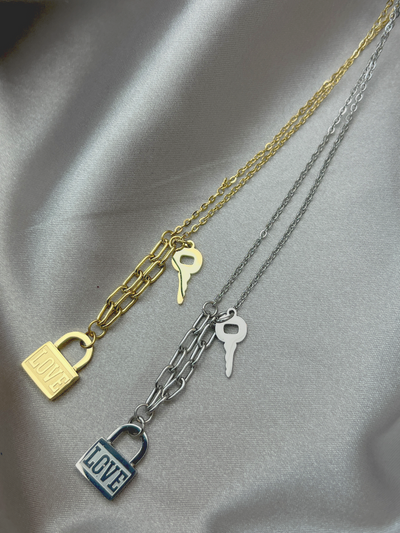 Love Lock chain 14K gold-plated