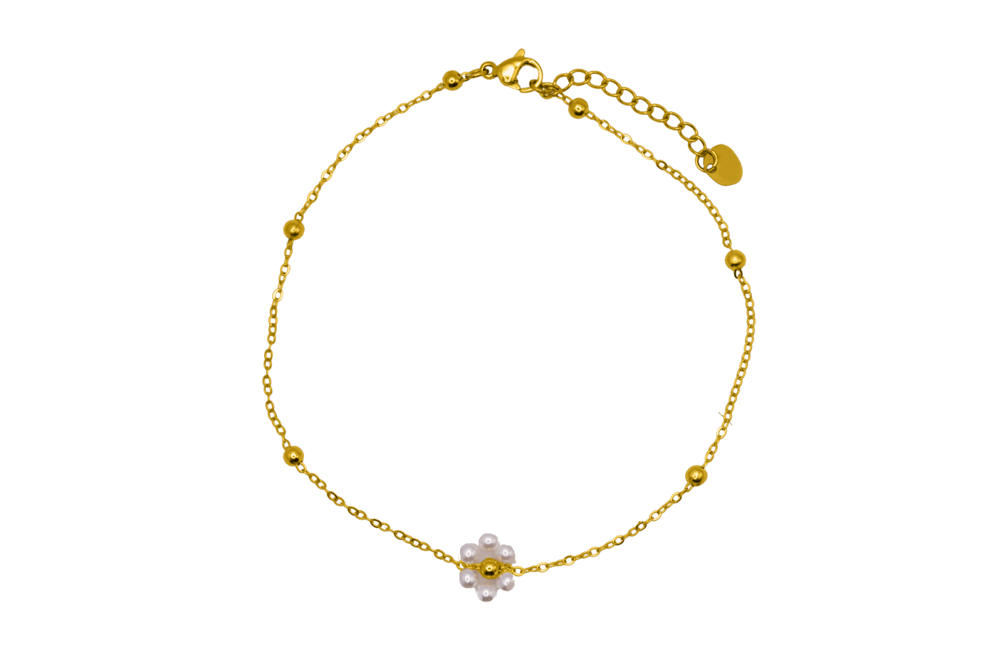 Blossom Anklet 14K gold-plated