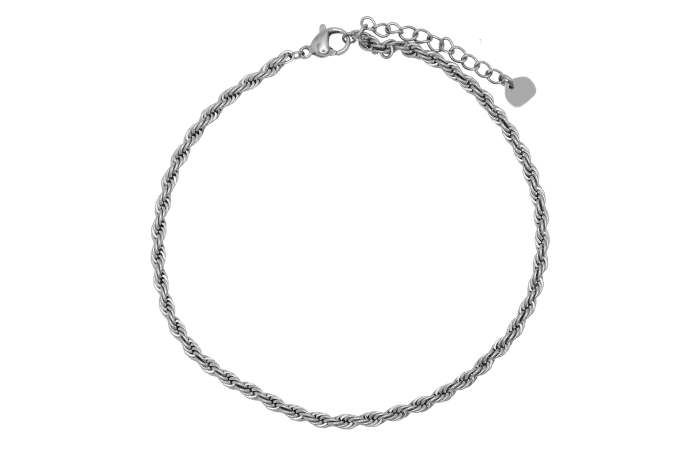 Twisted anklet 14K gold-plated