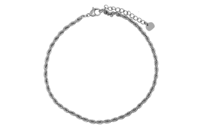 Twisted anklet 14K gold-plated